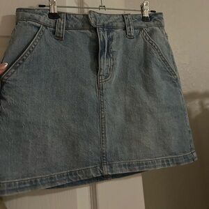 Denim skirt